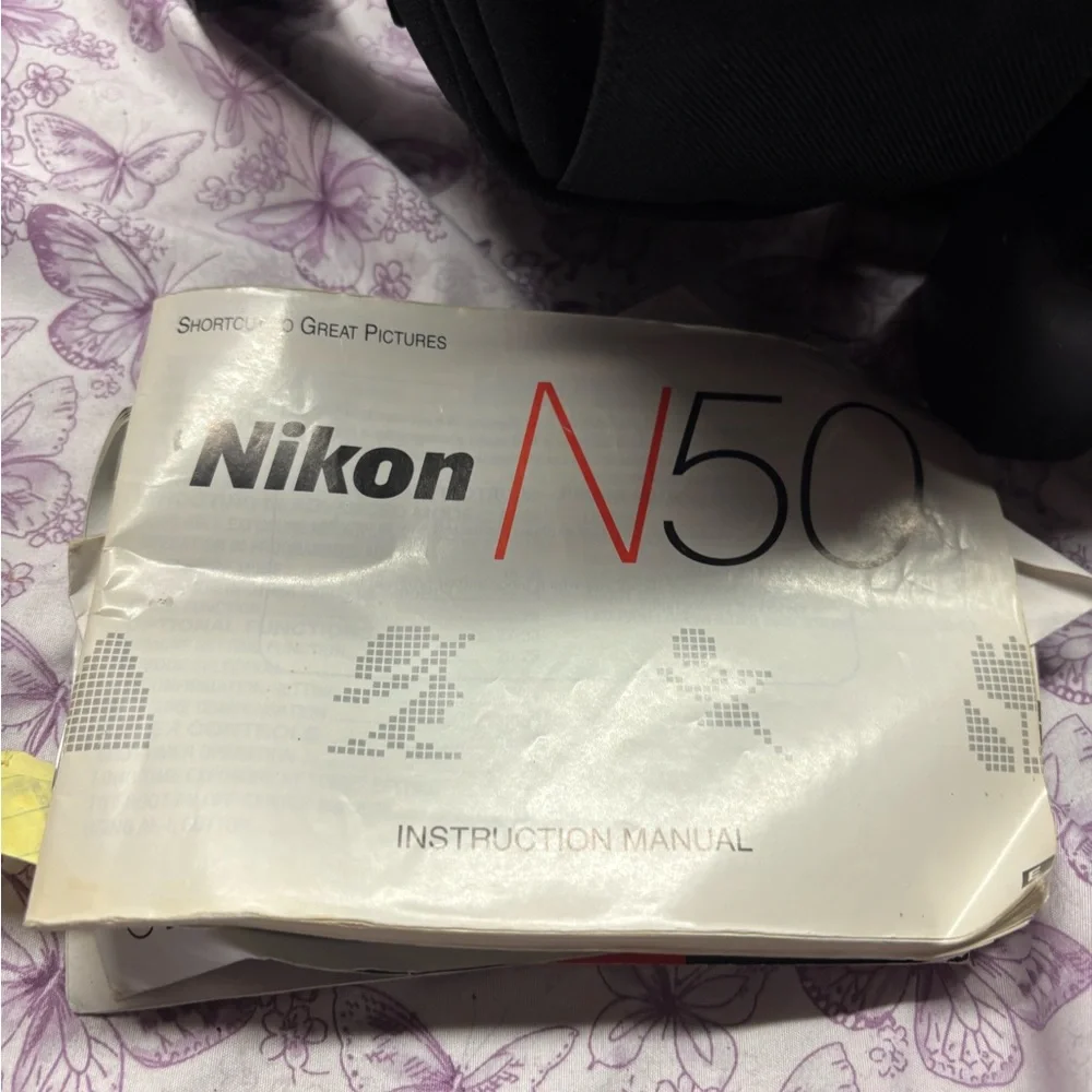Vintage Nikon N50 SLR 35mm Film Camera